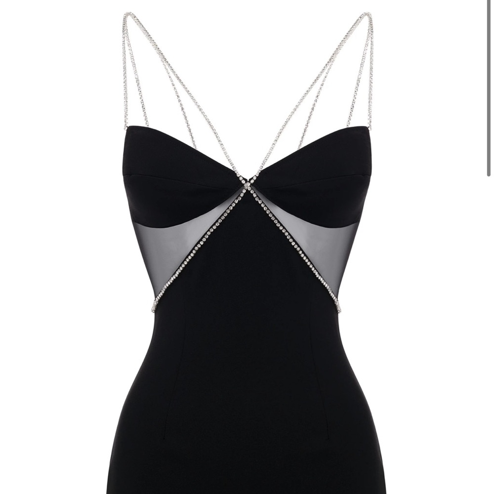 Heiress Beverly Hills Diamante Strap Dress